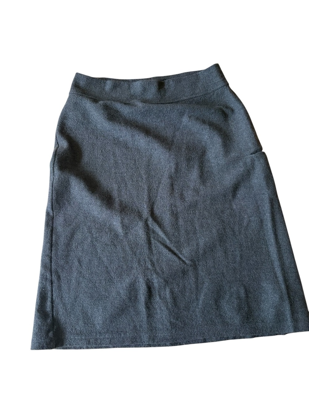 Eileen Fisher Army green, A-Line Knit Skirt